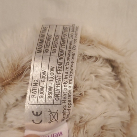 Warmies Marshmallow Brown Microwave-able Sz. 6-10 Boot Slippers - Picture 14 of 16